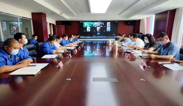 堅定發(fā)展信心，狠抓工作落實，加快沖刺下半年目標(biāo)任務(wù)---隴神戎發(fā)組織召開8月份工作例會