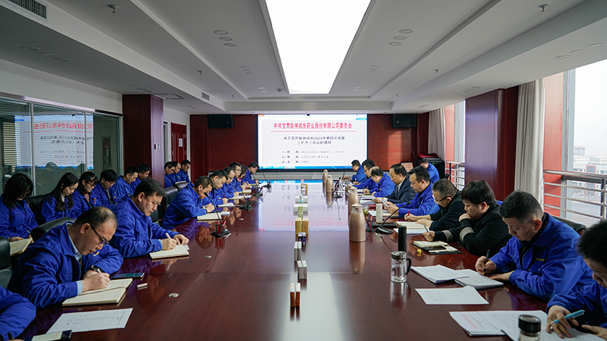 錨定目標(biāo)，鼓足干勁，決戰(zhàn)年度任務(wù)——隴神戎發(fā)組織召開2023年第四次黨委（擴(kuò)大）會議