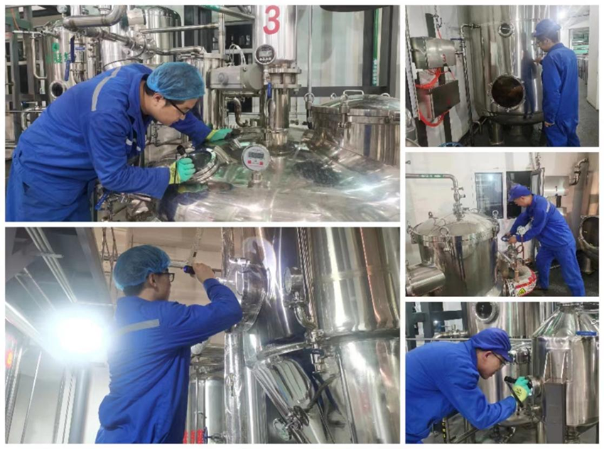 中秋逢國(guó)慶 生產(chǎn)忙不?！]神戎發(fā)組織開展宣肺止嗽合劑GMP符合性檢查生產(chǎn)工作