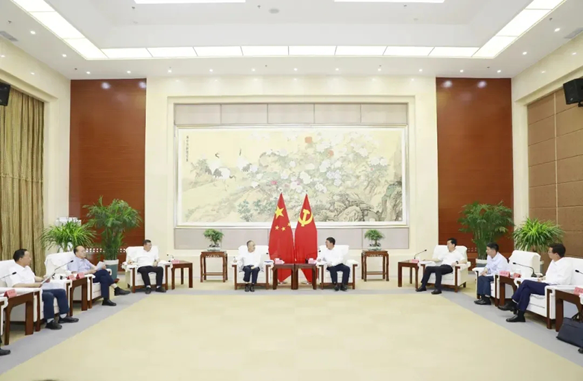 【集團要聞】汪尚學武和謙會見周榮一行