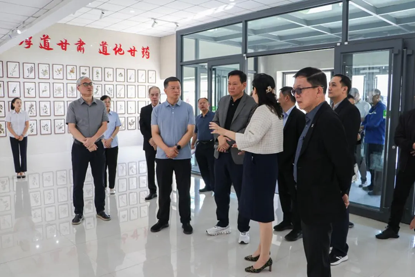 泰國衛(wèi)生部代表團(tuán)蒞臨隴神戎發(fā)參觀考察，深化中泰中醫(yī)藥合作交流