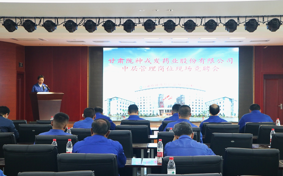 中層競聘展風采，勇爭第一敢擔當—隴神戎發(fā)中層管理崗位競聘圓滿結束